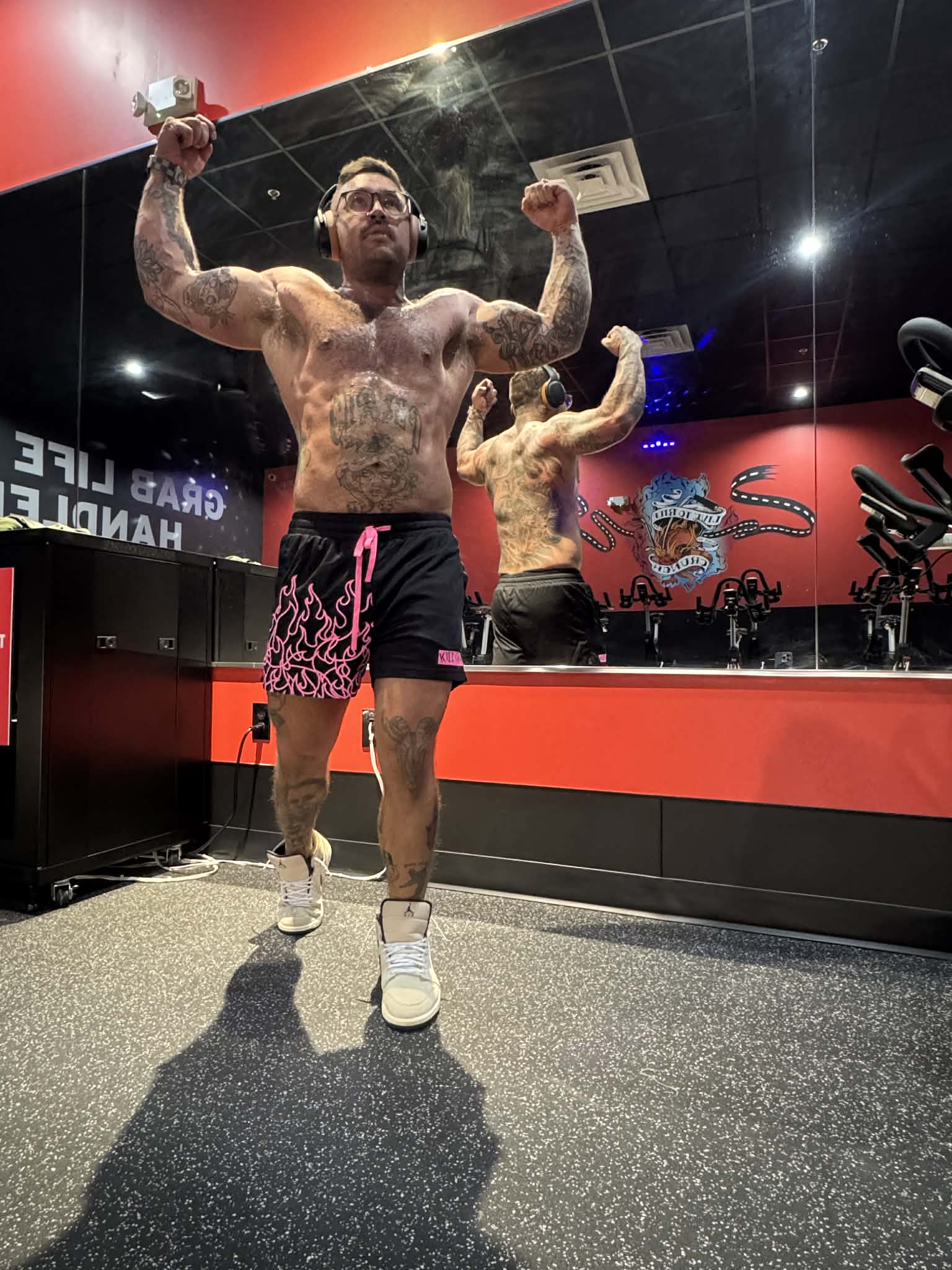 Founder after building discipline through fitness